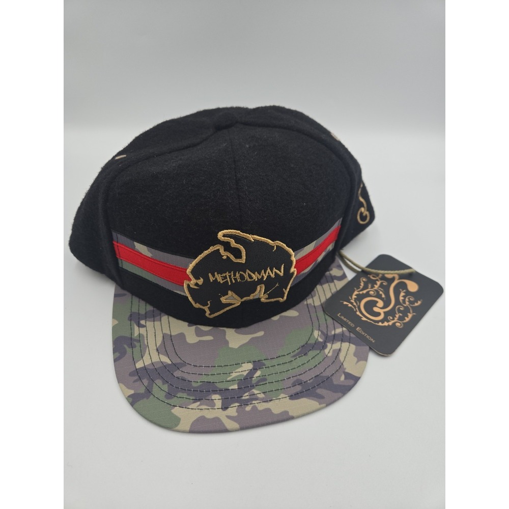 Limited Edition Methodroots Grassroots Camo Method Man Wu Tang Clan Hat Cap L/XL